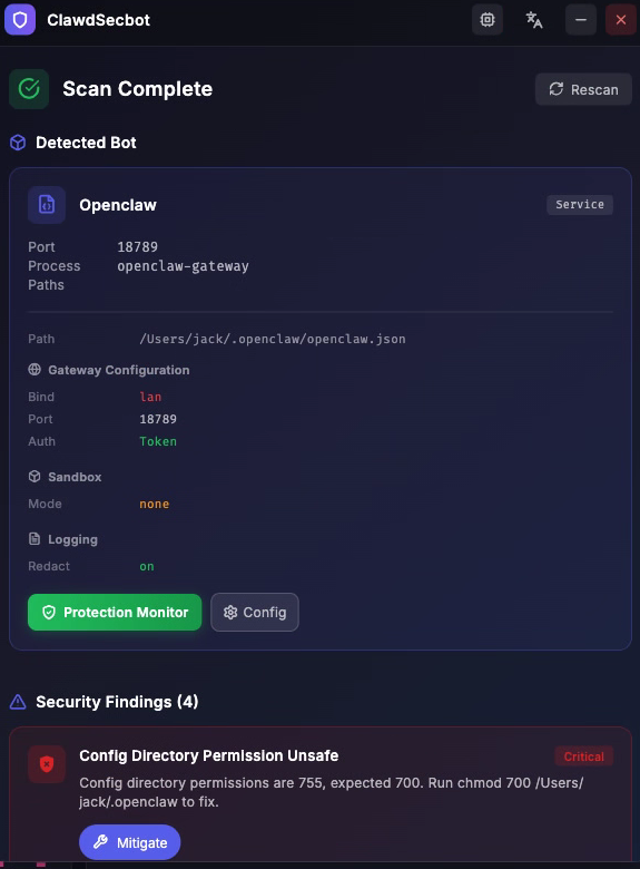 Security Scan Report